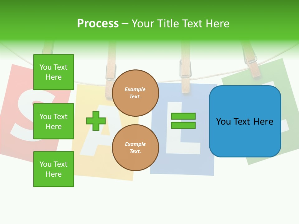 Hanging Merchandi E Bu Ine PowerPoint Template