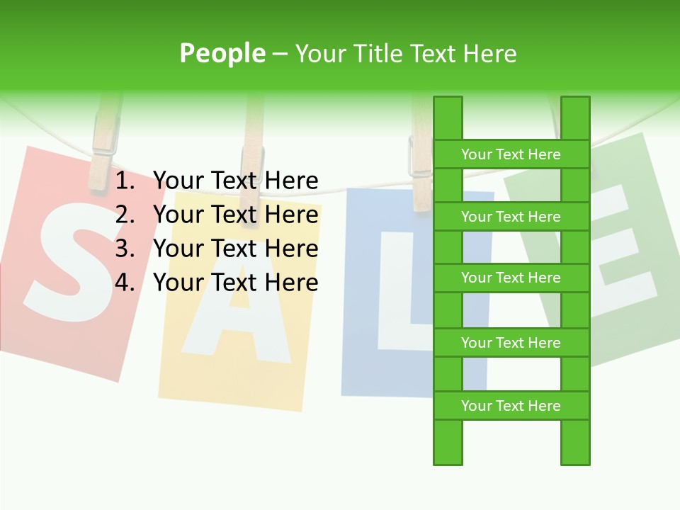 Hanging Merchandi E Bu Ine PowerPoint Template