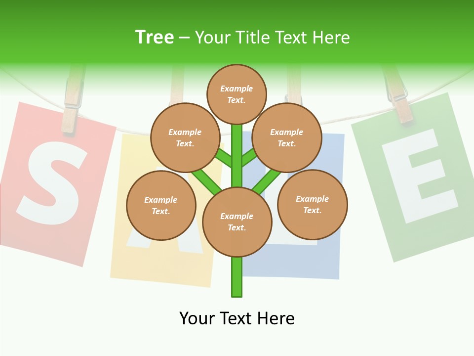 Hanging Merchandi E Bu Ine PowerPoint Template