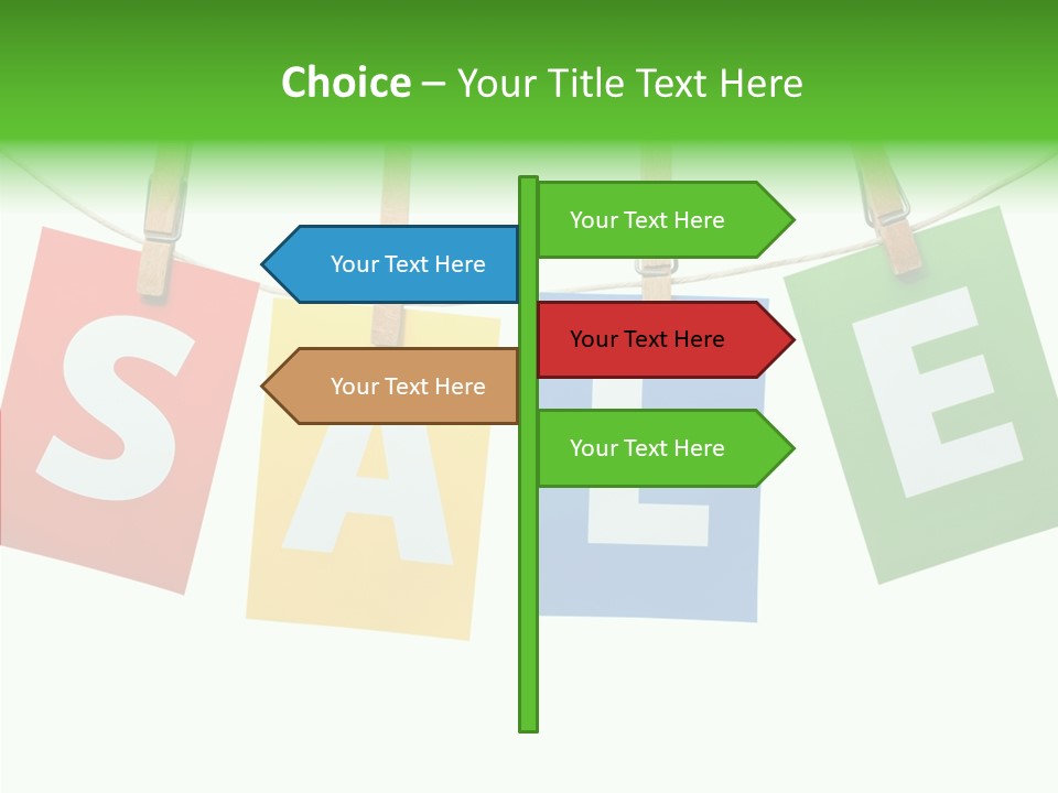 Hanging Merchandi E Bu Ine PowerPoint Template