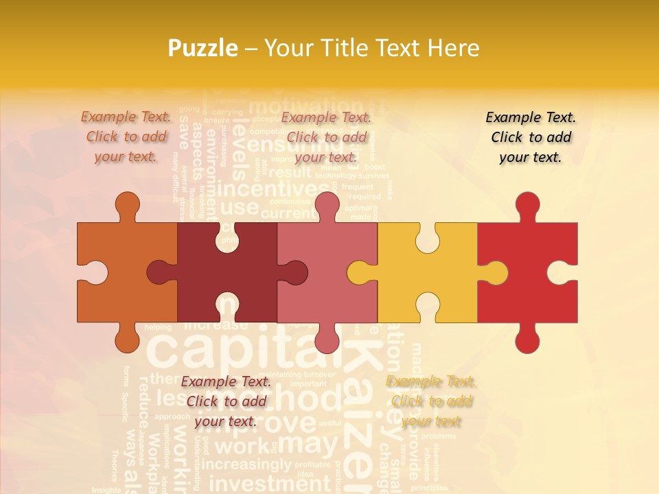 Global Glowing Increasingly PowerPoint Template