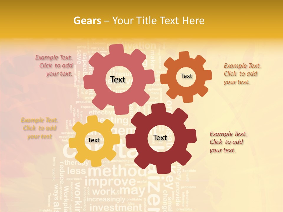 Global Glowing Increasingly PowerPoint Template