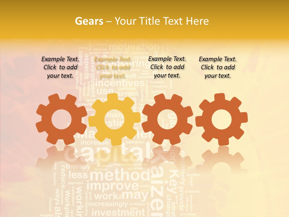 Global Glowing Increasingly PowerPoint Template