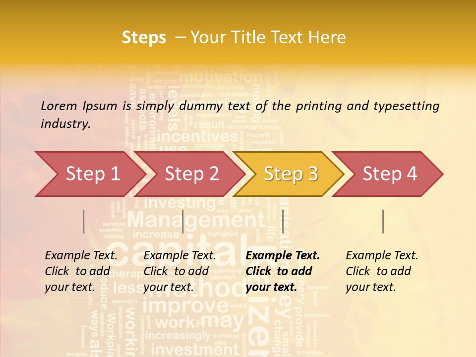 Global Glowing Increasingly PowerPoint Template