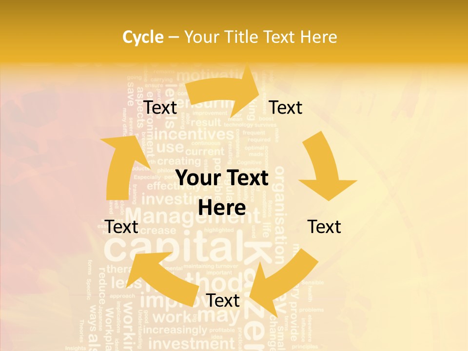 Global Glowing Increasingly PowerPoint Template