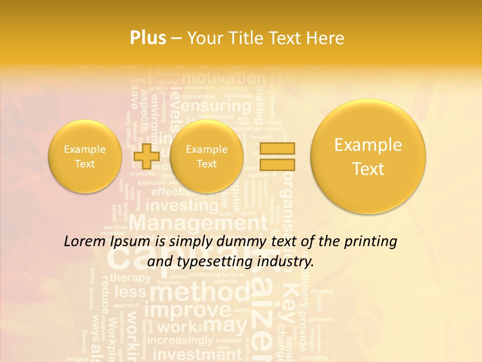 Global Glowing Increasingly PowerPoint Template