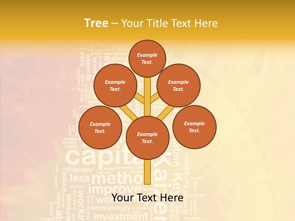 Global Glowing Increasingly PowerPoint Template