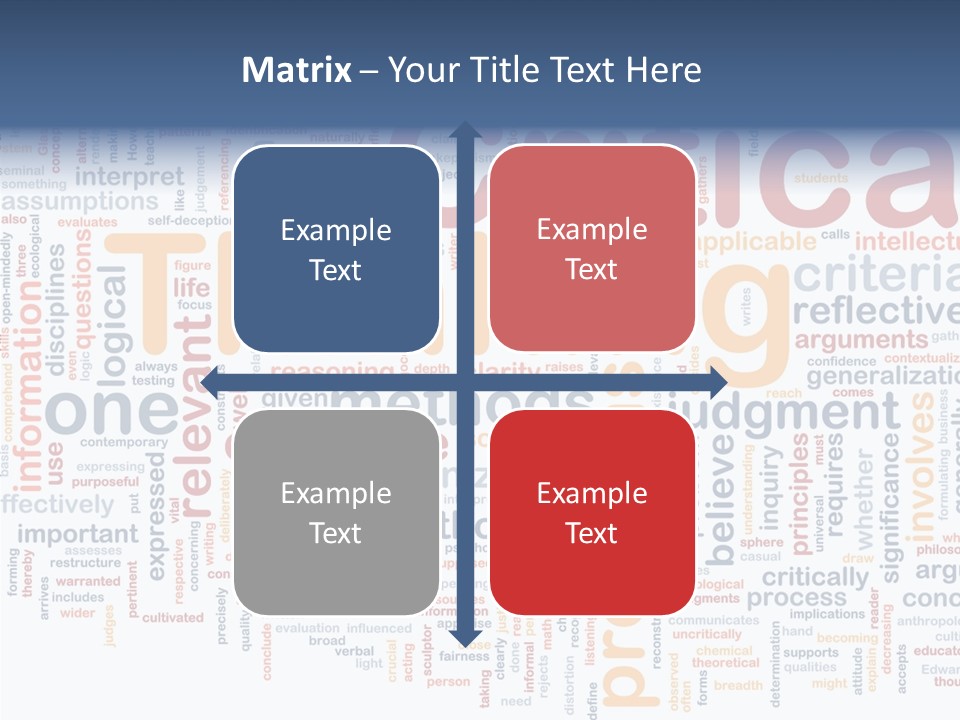 Information Judgement Principles PowerPoint Template