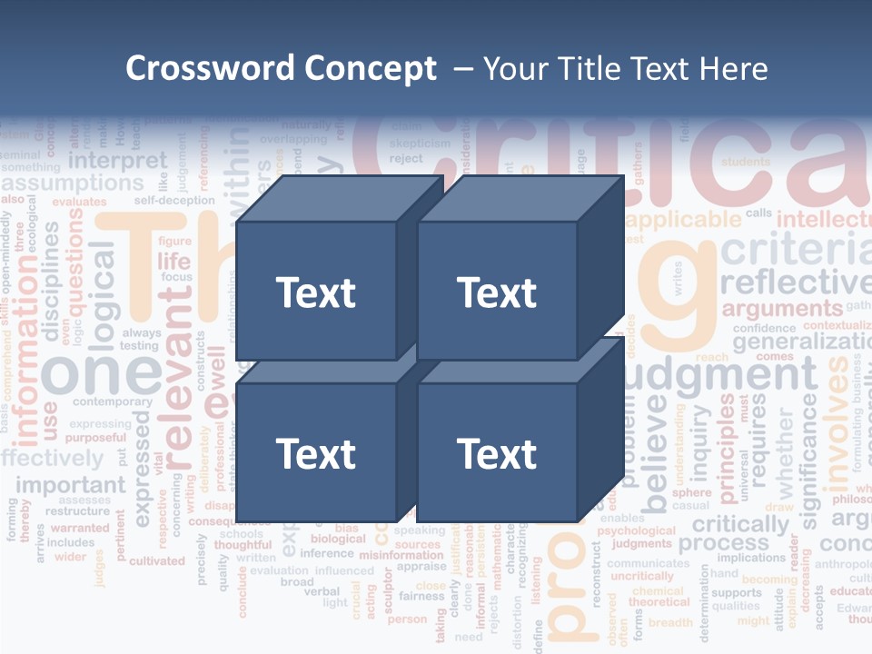 Information Judgement Principles PowerPoint Template
