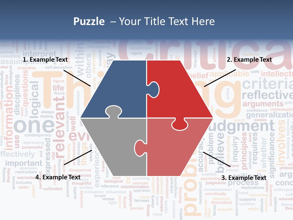 Information Judgement Principles PowerPoint Template