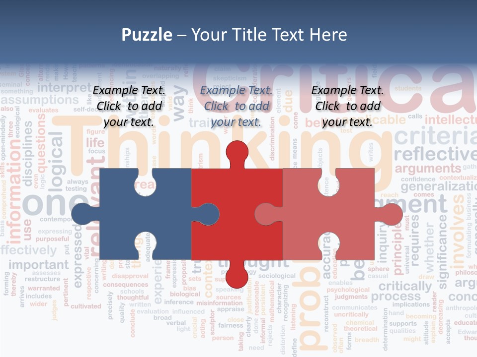 Information Judgement Principles PowerPoint Template