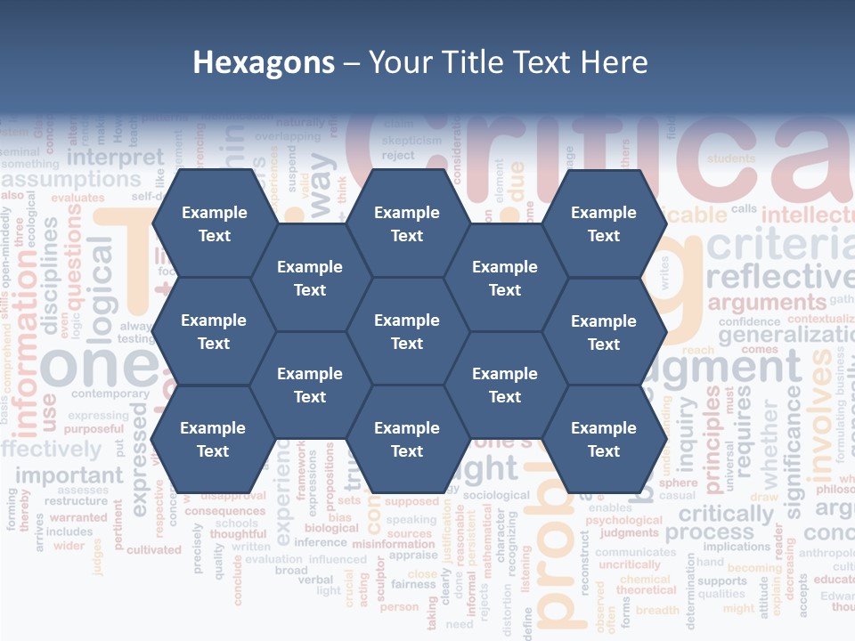 Information Judgement Principles PowerPoint Template