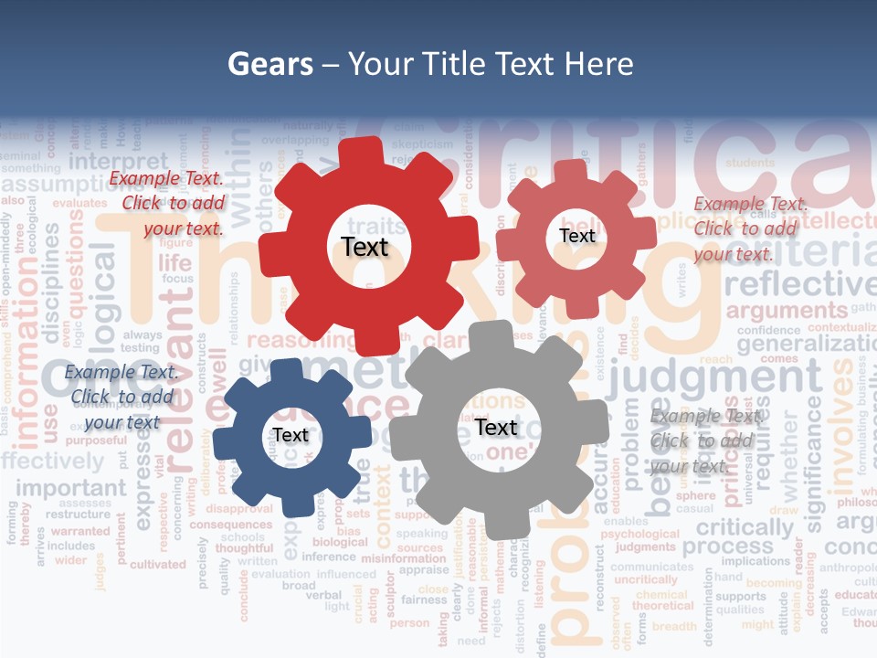 Information Judgement Principles PowerPoint Template