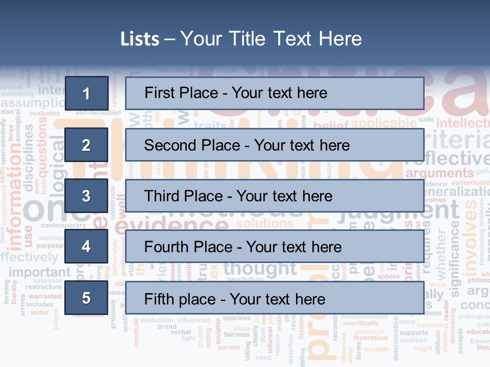 Information Judgement Principles PowerPoint Template