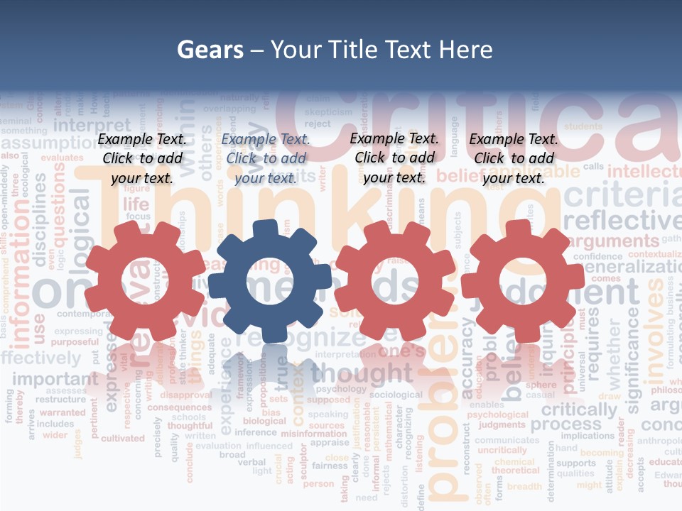 Information Judgement Principles PowerPoint Template