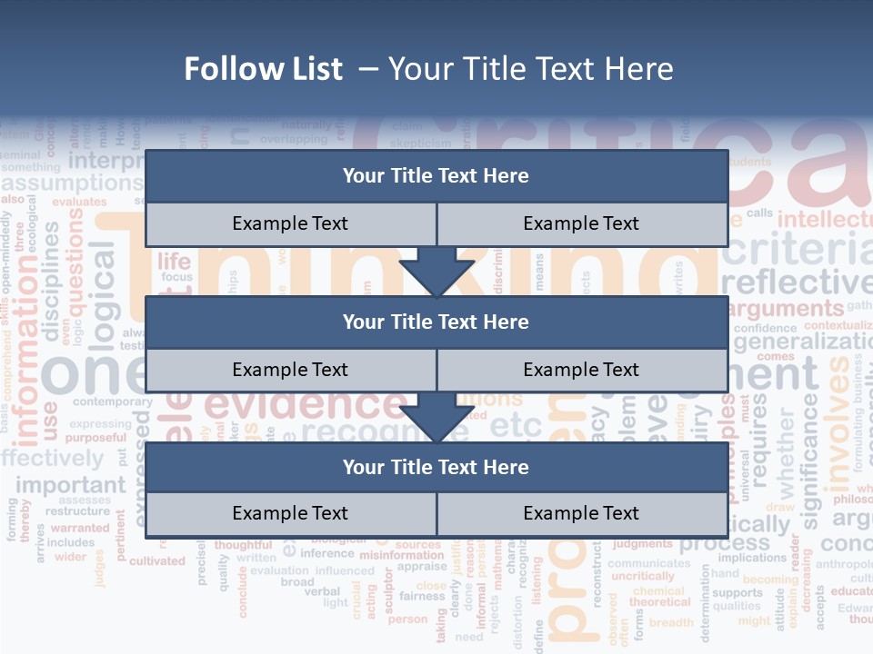 Information Judgement Principles PowerPoint Template