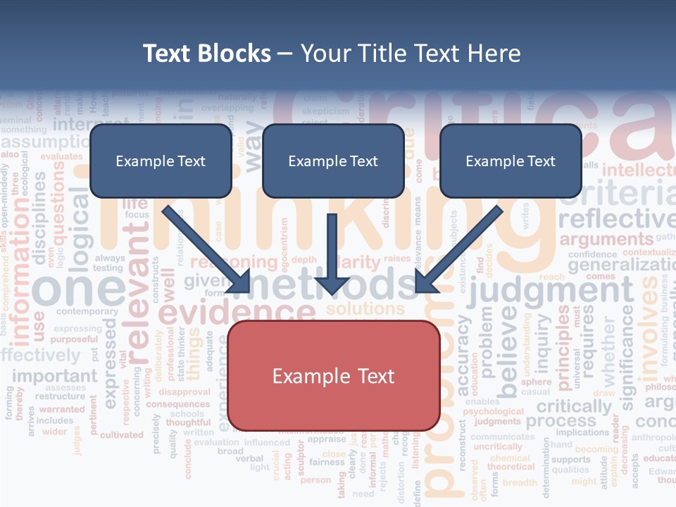 Information Judgement Principles PowerPoint Template