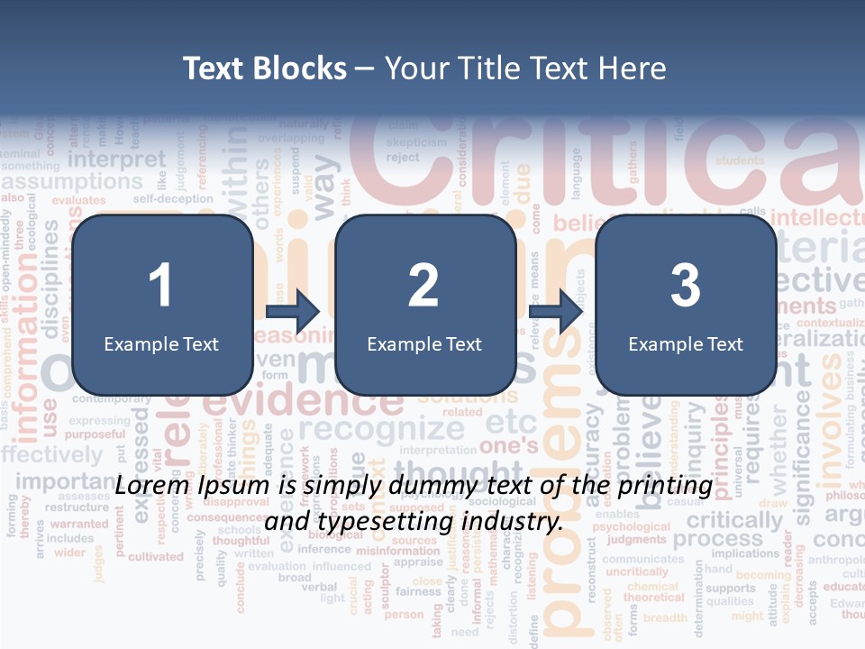 Information Judgement Principles PowerPoint Template