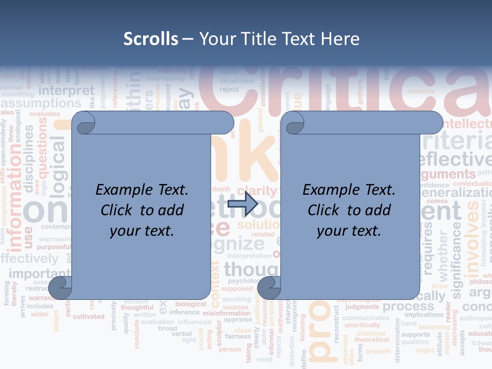 Information Judgement Principles PowerPoint Template