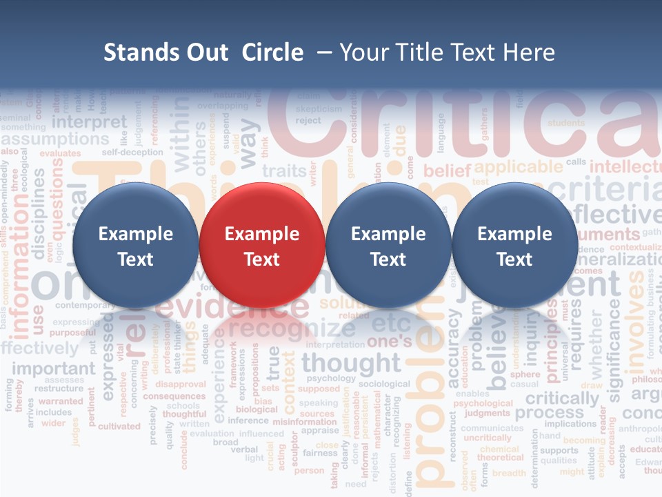 Information Judgement Principles PowerPoint Template
