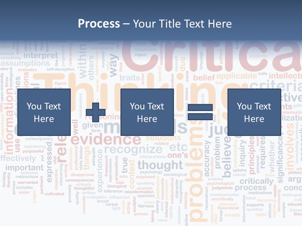 Information Judgement Principles PowerPoint Template