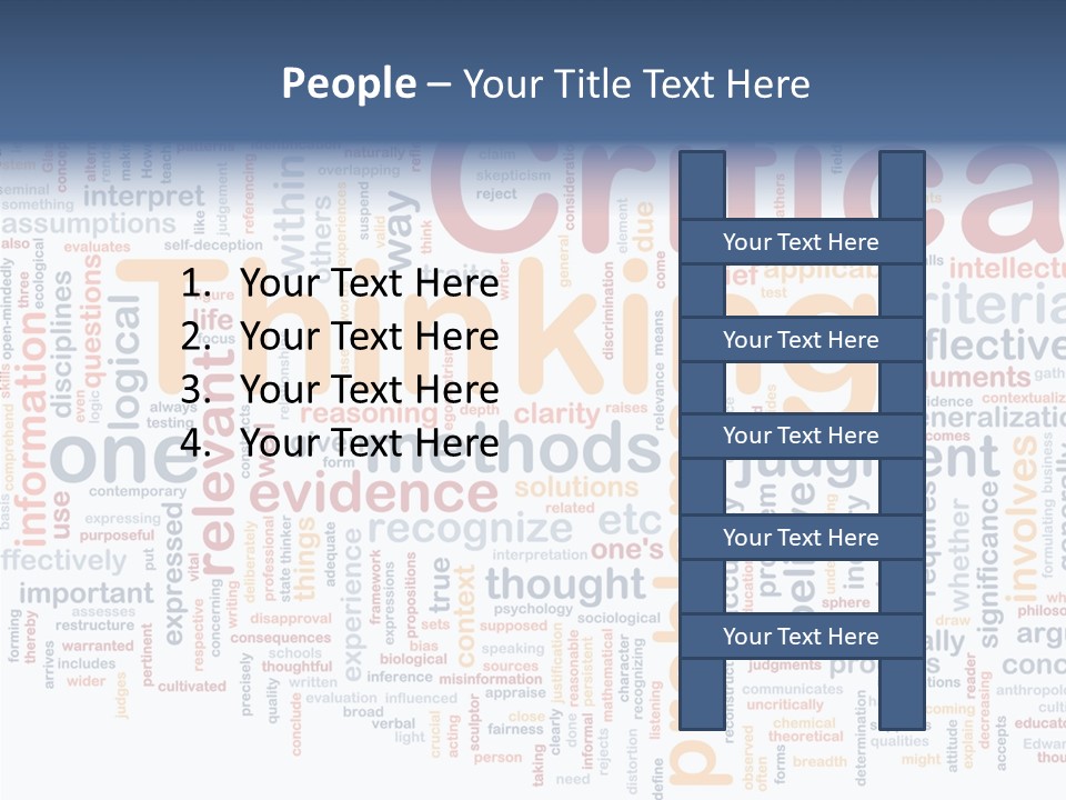 Information Judgement Principles PowerPoint Template