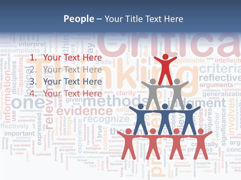 Information Judgement Principles PowerPoint Template