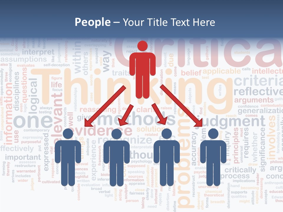 Information Judgement Principles PowerPoint Template