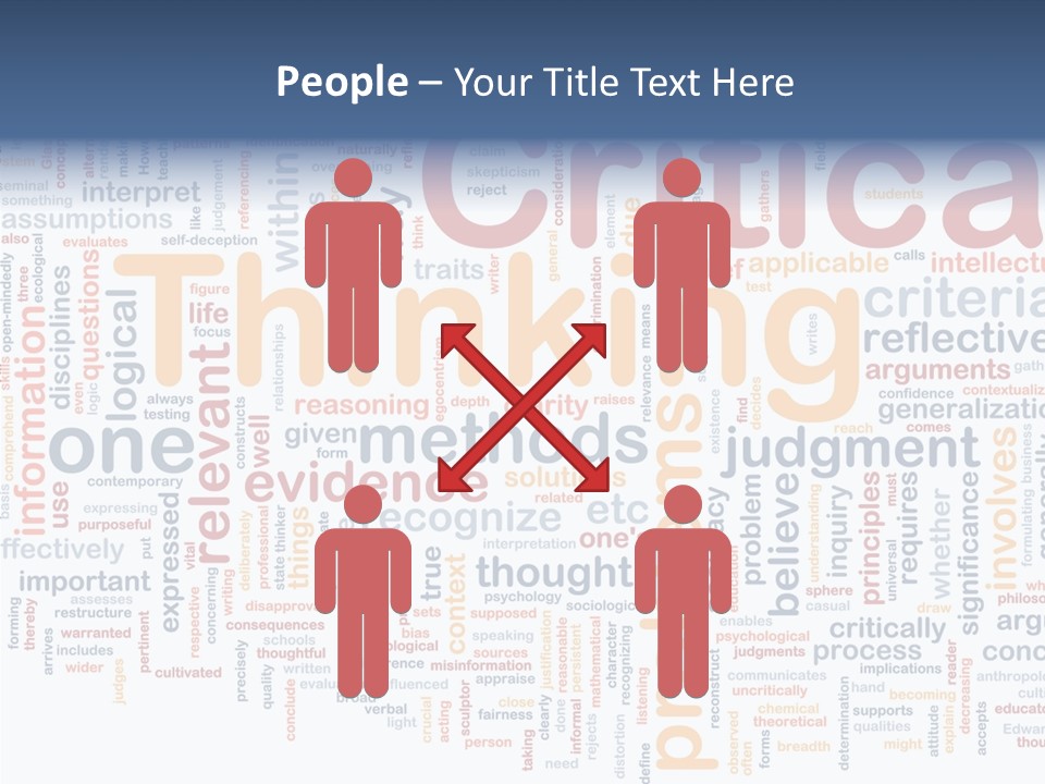 Information Judgement Principles PowerPoint Template