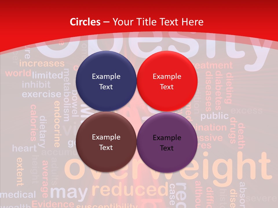 Concept Satiation Illustration PowerPoint Template