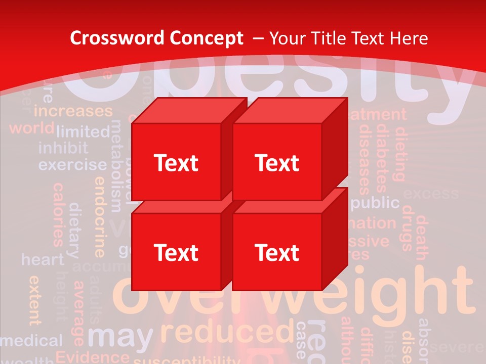 Concept Satiation Illustration PowerPoint Template