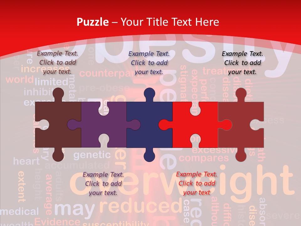 Concept Satiation Illustration PowerPoint Template