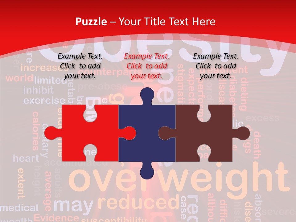 Concept Satiation Illustration PowerPoint Template