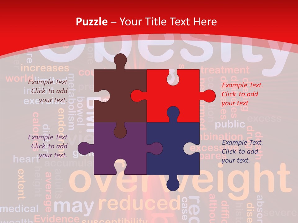 Concept Satiation Illustration PowerPoint Template