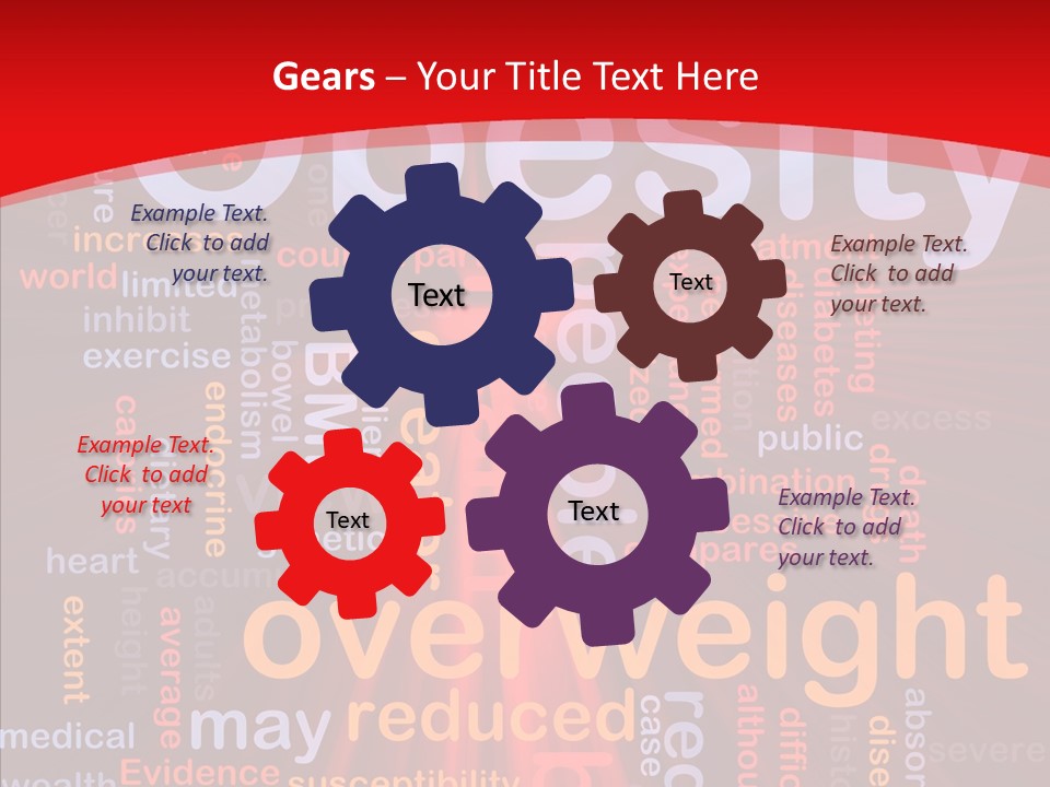 Concept Satiation Illustration PowerPoint Template