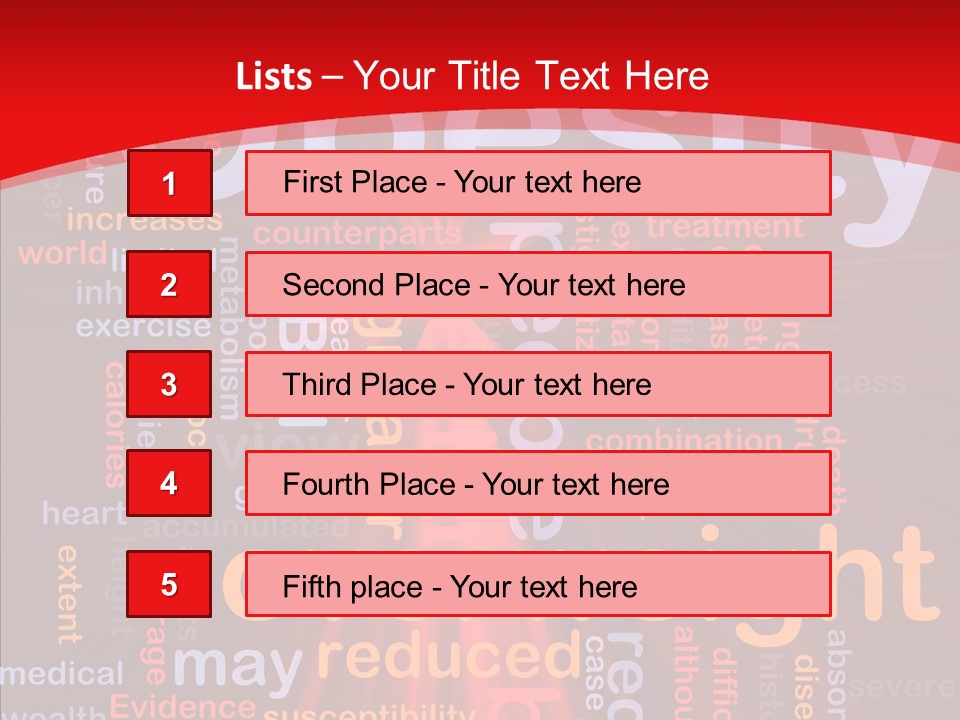 Concept Satiation Illustration PowerPoint Template
