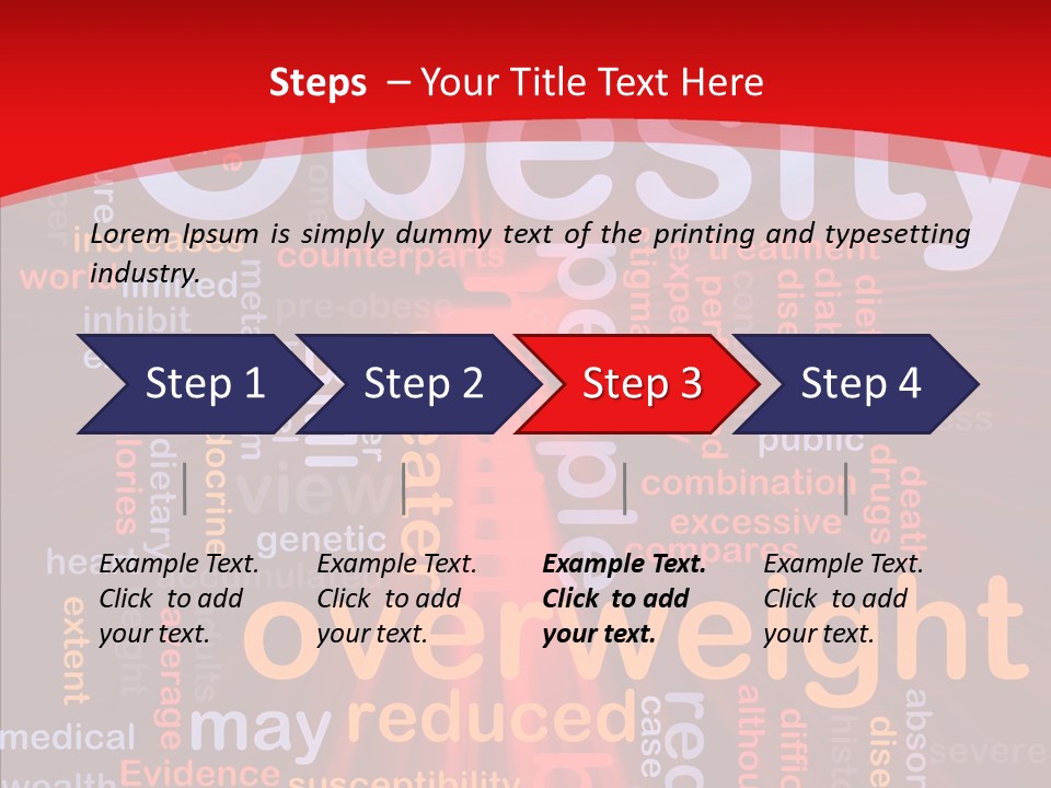 Concept Satiation Illustration PowerPoint Template