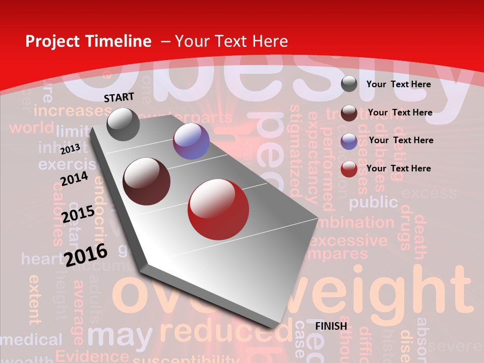 Concept Satiation Illustration PowerPoint Template