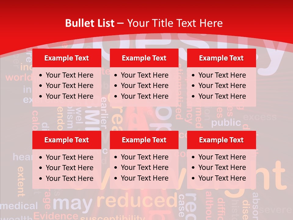 Concept Satiation Illustration PowerPoint Template