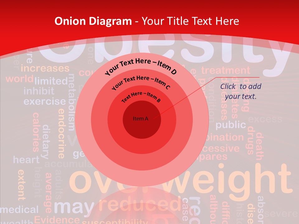 Concept Satiation Illustration PowerPoint Template