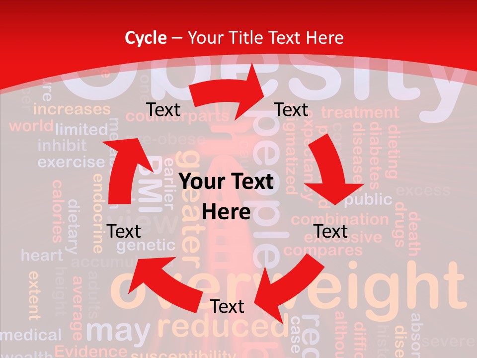 Concept Satiation Illustration PowerPoint Template