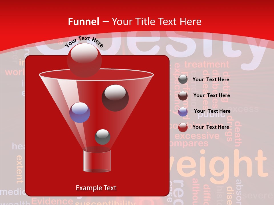 Concept Satiation Illustration PowerPoint Template