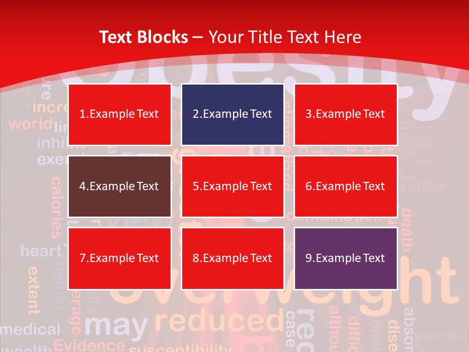 Concept Satiation Illustration PowerPoint Template