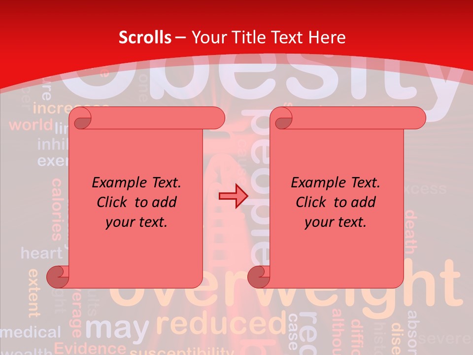 Concept Satiation Illustration PowerPoint Template