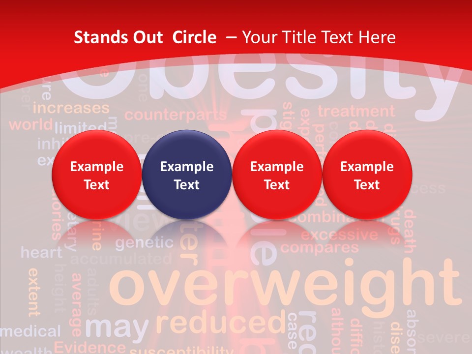 Concept Satiation Illustration PowerPoint Template