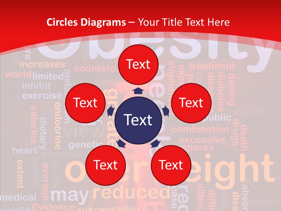 Concept Satiation Illustration PowerPoint Template