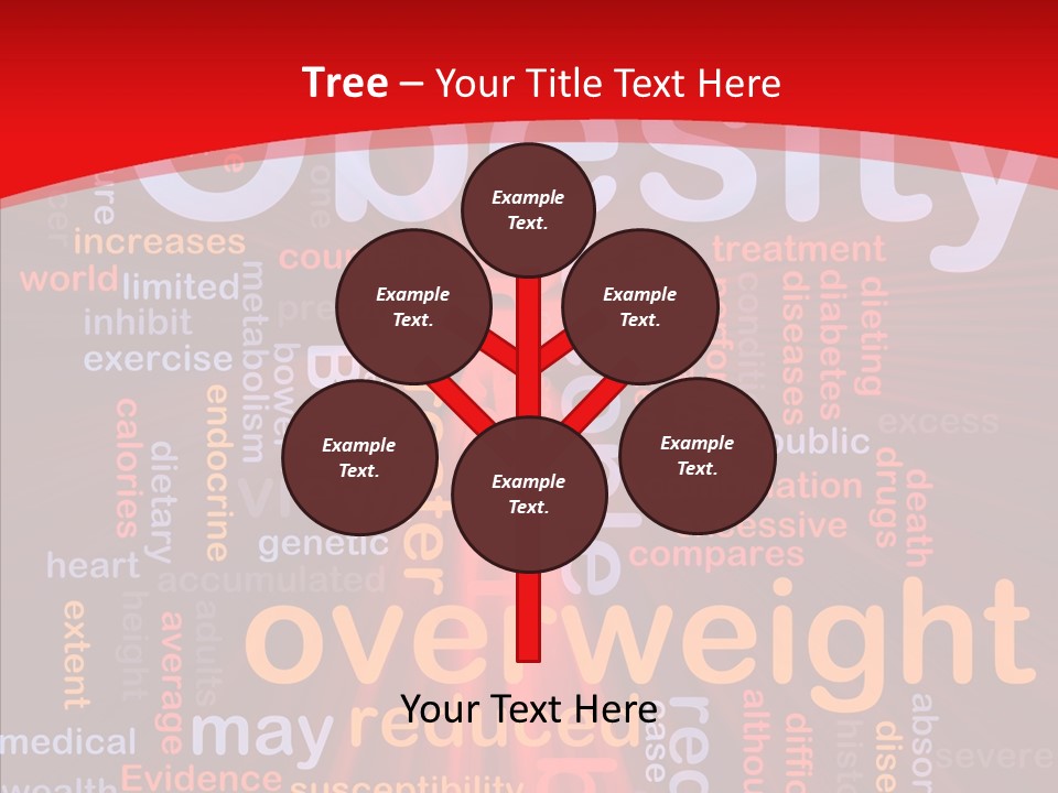 Concept Satiation Illustration PowerPoint Template