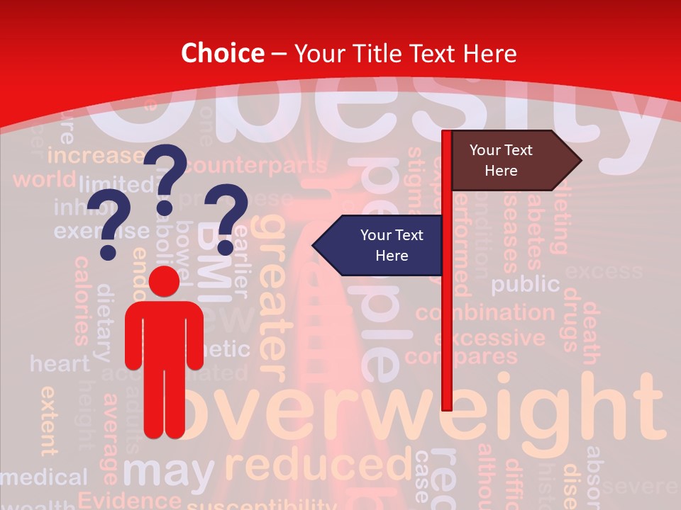 Concept Satiation Illustration PowerPoint Template