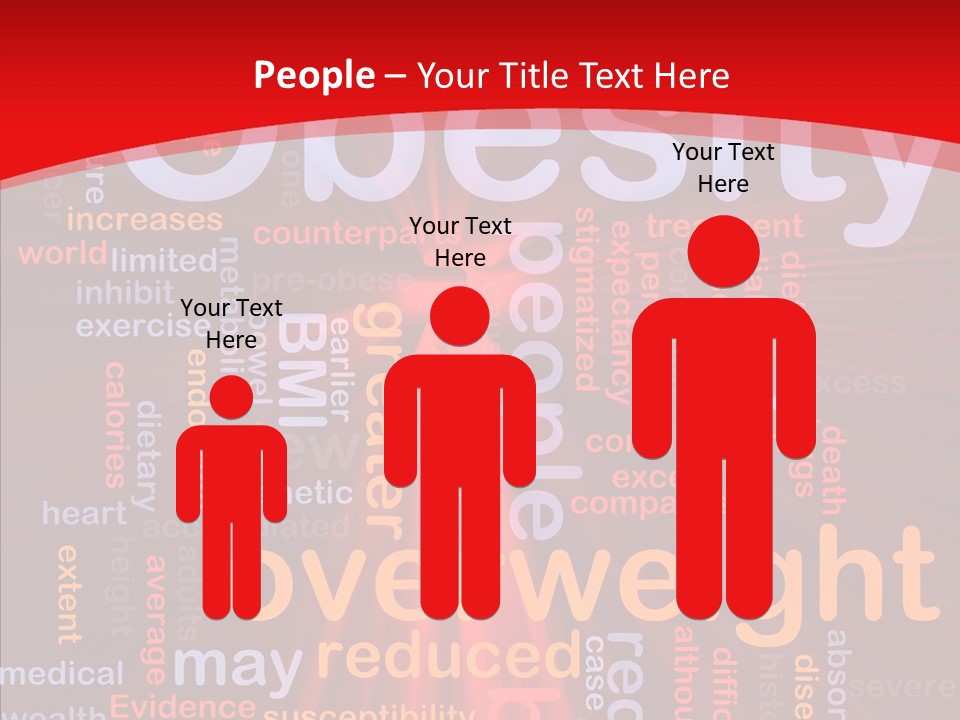 Concept Satiation Illustration PowerPoint Template