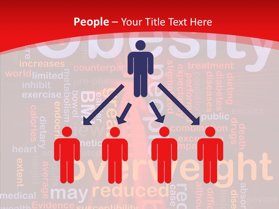 Concept Satiation Illustration PowerPoint Template